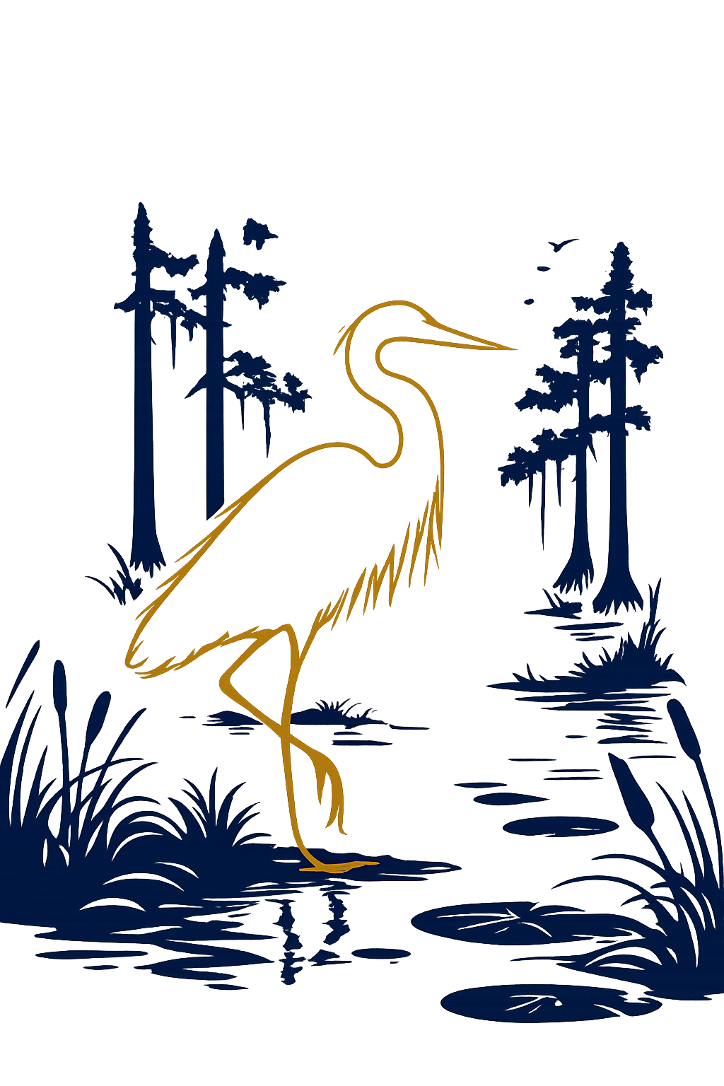 Heron illustration